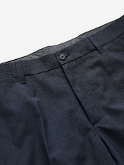 Marineblau/blau - Reguläre Passform - Elegante, strukturierte Hose - Bild 6 von 9