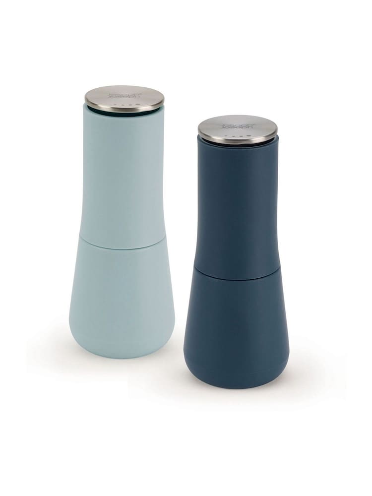 Joseph Joseph Blue Milltop Editions Salt & Pepper Set - Image 1 of 4