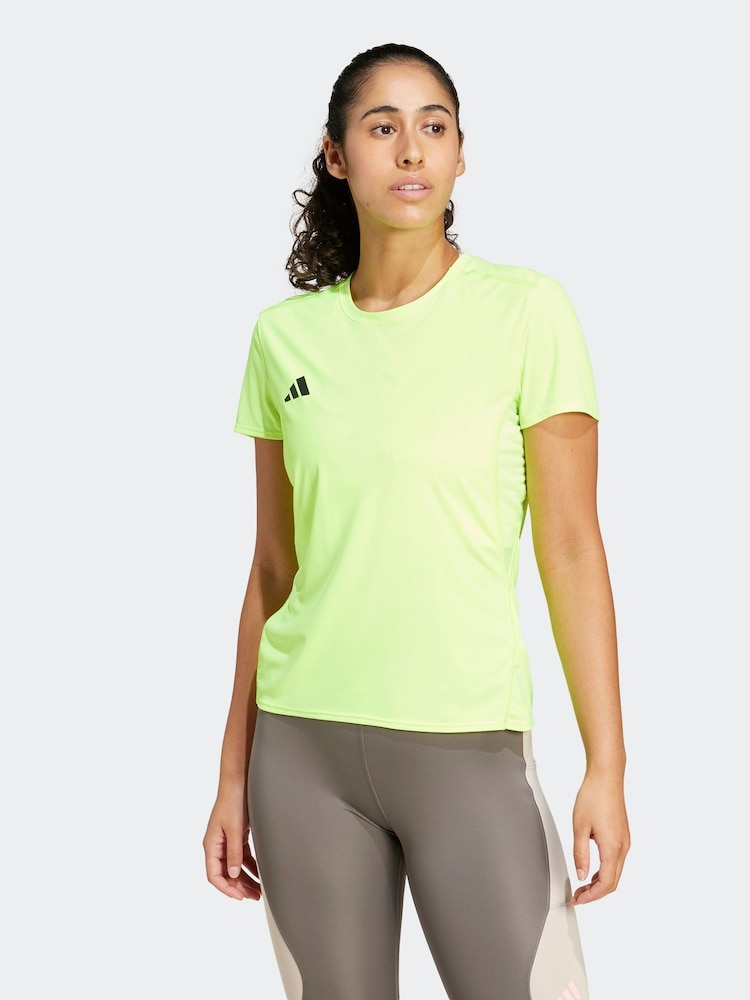 adidas Green Adizero T-Shirt - Image 1 of 9