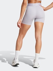 adidas Grey Techfit 7/8 Shorts - Image 3 of 7