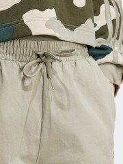 adidas Green 100% Cotton Camo 3 Stripe Joggers - Image 3 of 6
