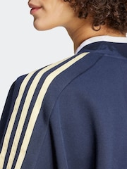 adidas Blue Tiro Fleece Sweatshirt - Image 3 of 7