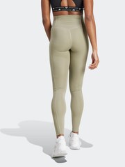 adidas Green Optime Essentials Leggings - Image 2 of 7