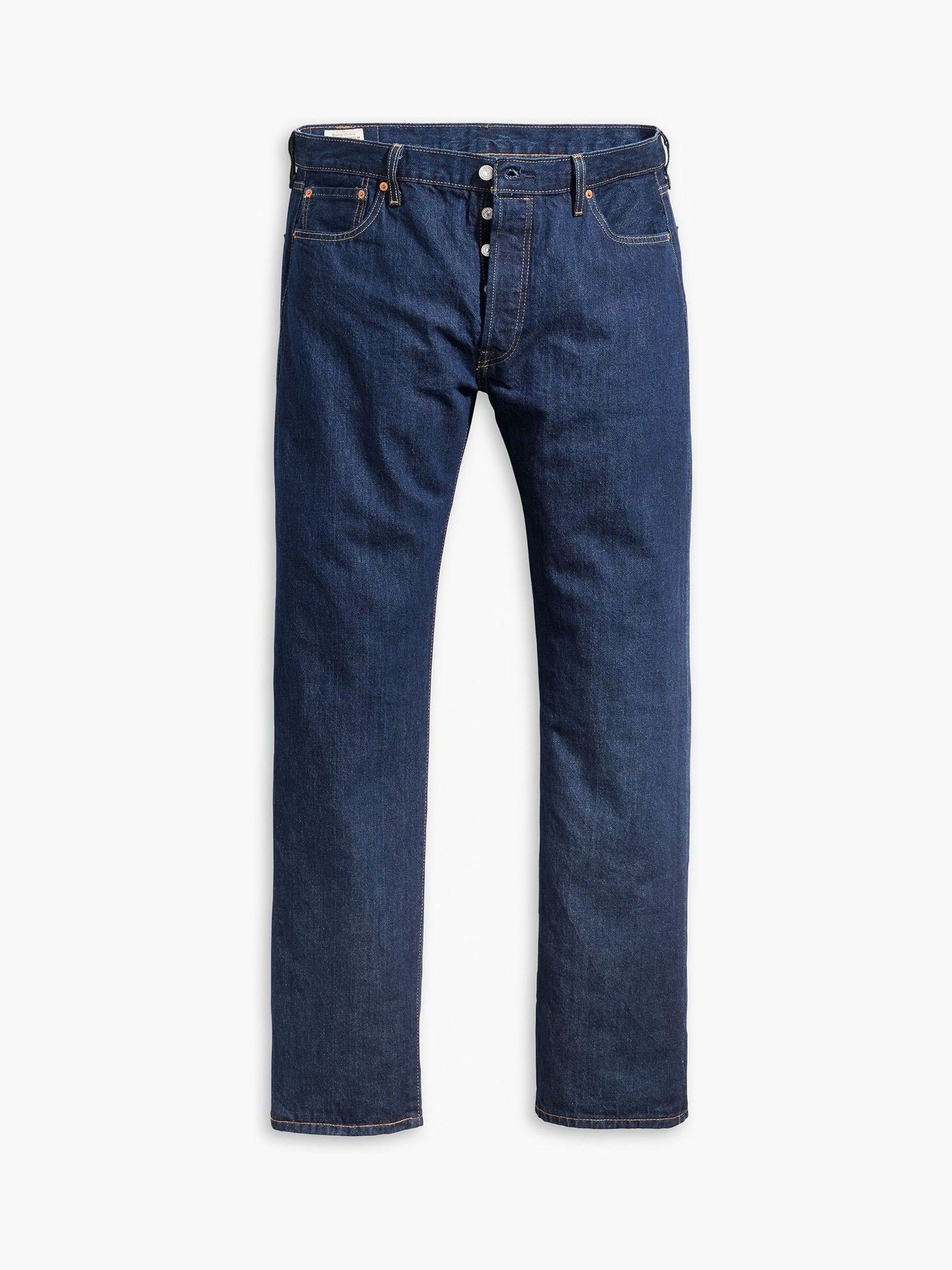 Buy Levi s One Wash Navy Blue Wash 501 Original 100 Cotton Jeans from the Next UK online shop