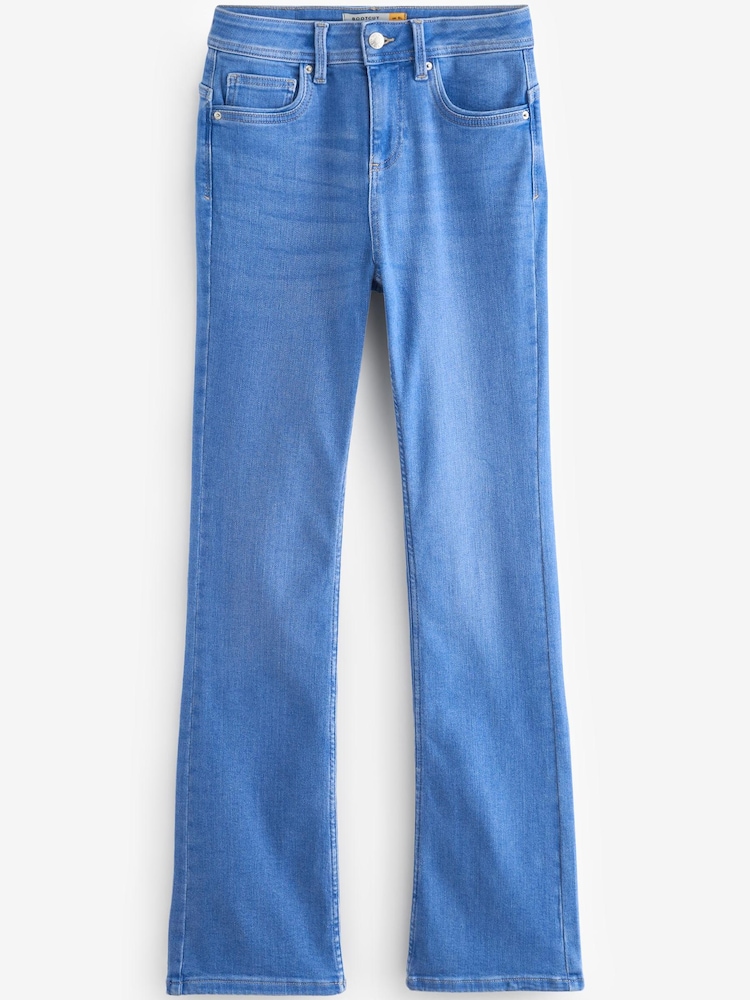 Bright Blue Supersoft Bootcut Jeans - Image 5 of 6