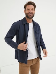 FatFace Blue Worker Jacket - Image 1 of 5