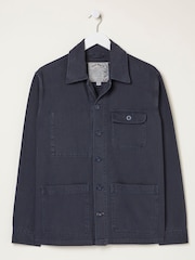 FatFace Blue Worker Jacket - Image 5 of 5
