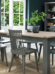 Bentley Designs Grey Oakham 6 To 8 Seater Extending Dining Table - Image 1 of 4