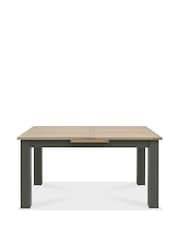 Bentley Designs Grey Oakham 6 To 8 Seater Extending Dining Table - Image 3 of 4