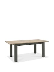 Bentley Designs Grey Oakham 6 To 8 Seater Extending Dining Table - Image 4 of 4
