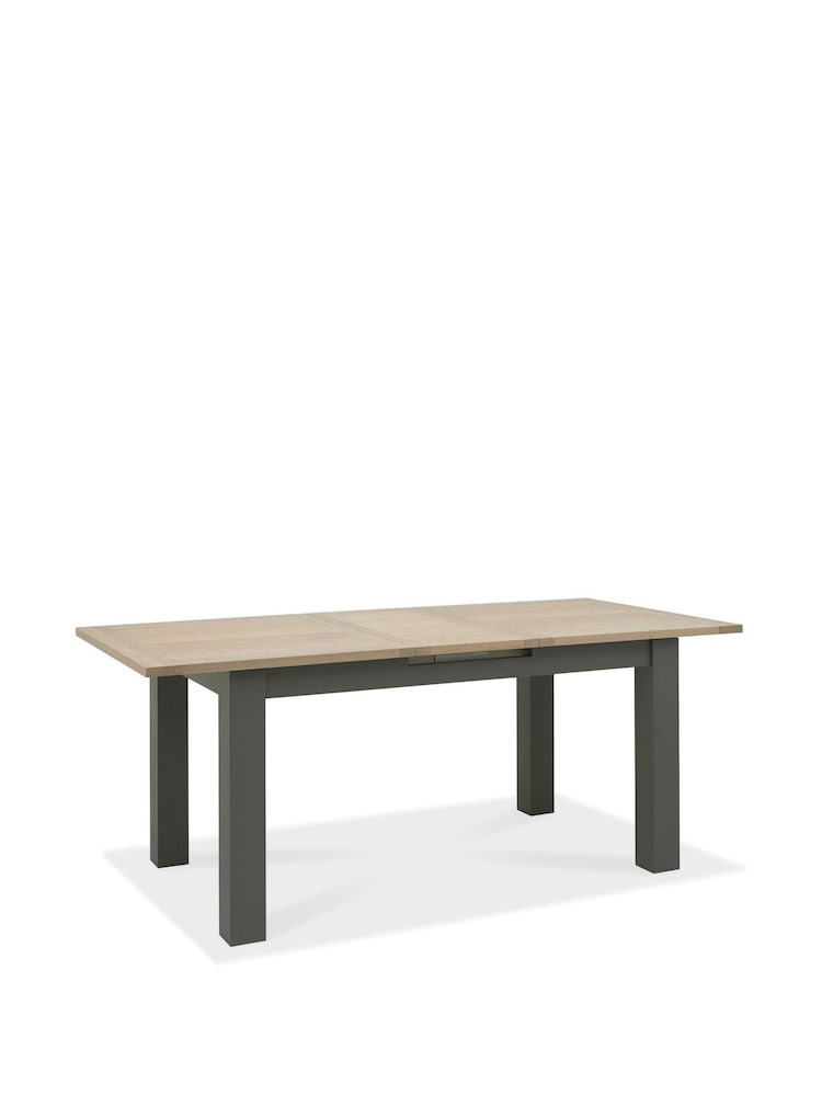 Bentley Designs Grey Oakham 6 To 8 Seater Extending Dining Table - Image 4 of 4