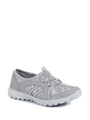 Zapatillas de deporte sin cierres de mujer ligeras de Pavers - Imagen 2 de 5
