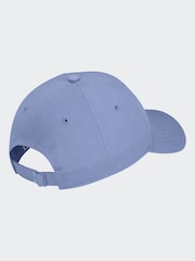 adidas Blue Baseball 100% Cotton Cap - Image 2 of 2
