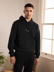 Black Overhead Hoodie - Image 1 of 9