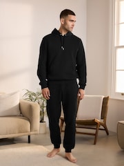 Black Overhead Hoodie - Image 2 of 9