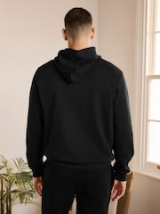 Black Overhead Hoodie - Image 4 of 9
