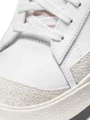 Nike White Blazer Mid '77 Vintage Trainers - Image 10 of 10