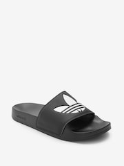adidas Black Originals Adilette Lite Slides - Image 4 of 7