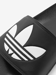 adidas Black Originals Adilette Lite Slides - Image 6 of 7