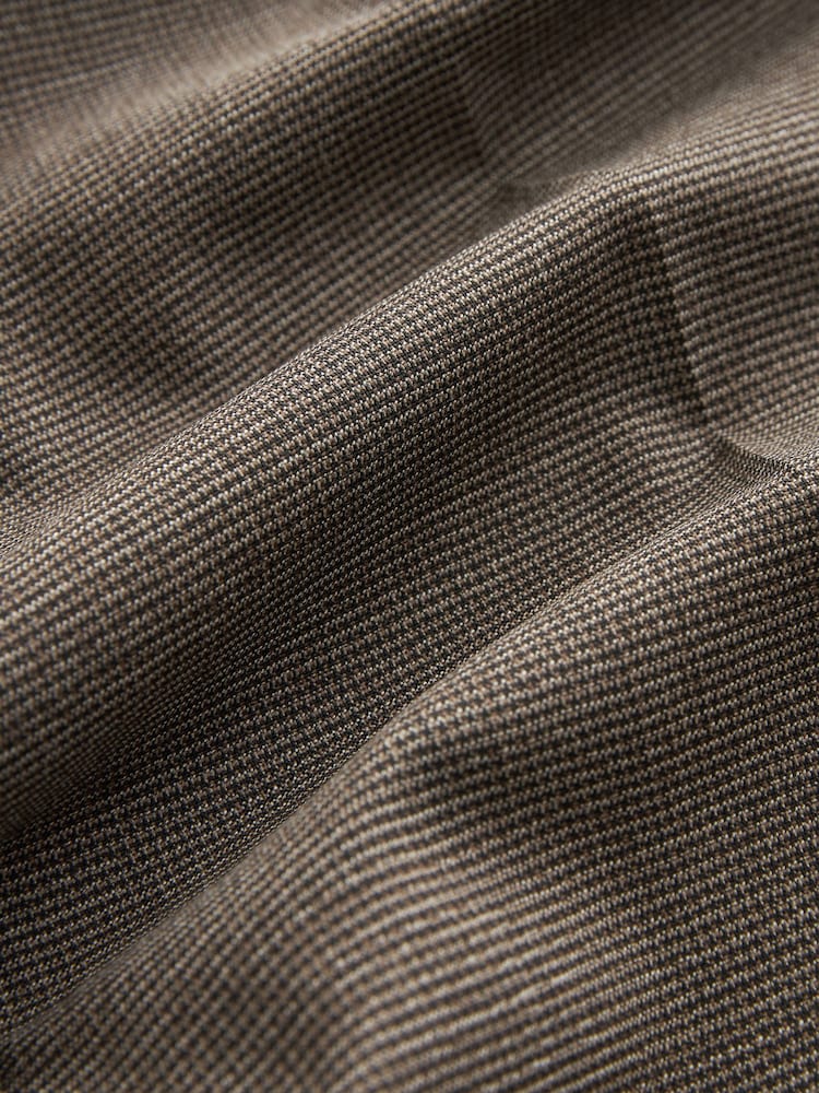 Brown Tailored Fit Signature TG Di Fabio Trim Texture Suit: Trousers - Image 10 of 10