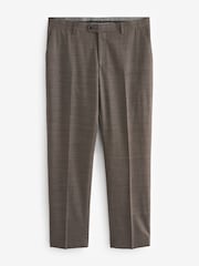 Brown Tailored Fit Signature TG Di Fabio Trim Texture Suit: Trousers - Image 6 of 10