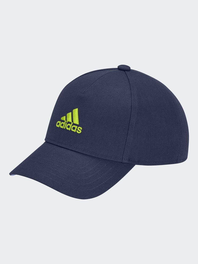 adidas Blue Kids 100% Cotton Cap - Image 1 of 1