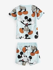 Blue Mickey Short Sleeves T-Shirt and Shorts Set (3mths-8yrs) - Image 6 of 7