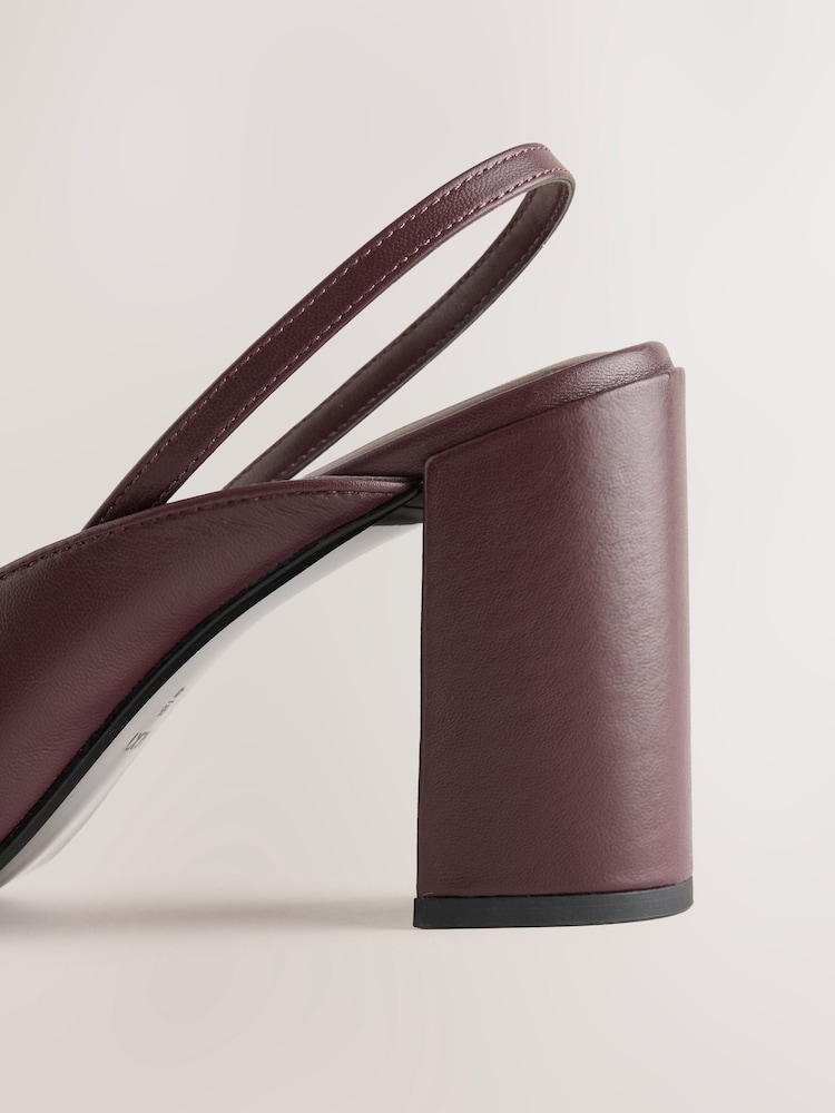 Rouge baie - Forever Comfort® Slingback Block Heels - Image 11 de 11 Rouge baie - Forever Comfort® Slingback Block Heels - Image 11 de 11