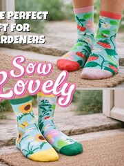 United Odd Socks Green United Odd 4 Gardening Socks - Image 3 of 4