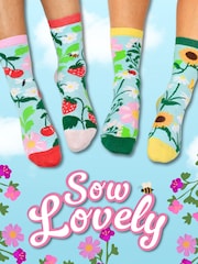 4 pares de calcetines Gardening Odd de United Odd Socks - Imagen 5 de 9