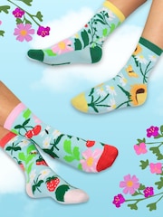 4 pares de calcetines Gardening Odd de United Odd Socks - Imagen 6 de 9