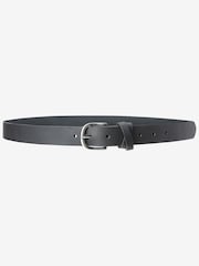 Black Leather Jeans Belt - Image 1 of 3