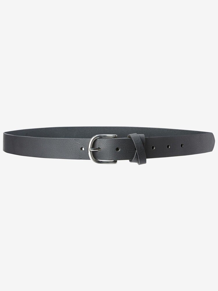 Black Leather Jeans Belt - Image 1 of 3