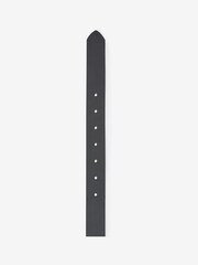 Black Leather Jeans Belt - Image 2 of 3