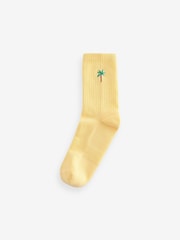 Italienischer Sommer - Cushion Sole Ribbed Sport Ankle Socks With Arch Support 3 Pack - Bild 6 von 8