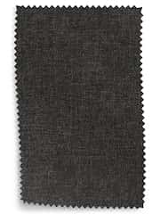 Charcoal Grey Tweedy Blend Easy Clean Upholstery Swatch - Image 1 of 1