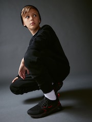 Red/Black Elastic Lace Trainers - Image 6 of 6