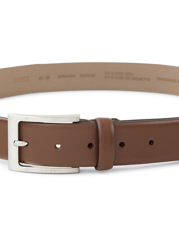 BOSS Dark Brown Barnabie Belt - Image 2 of 5