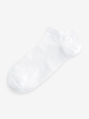 Weiß mit Herz/Stern - Strukturierte Sneaker-Socken, 4er-Pack - Bild 2 von 5