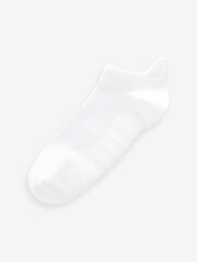 White Running Gripper Trainer Socks 2 Pack - Image 3 of 3