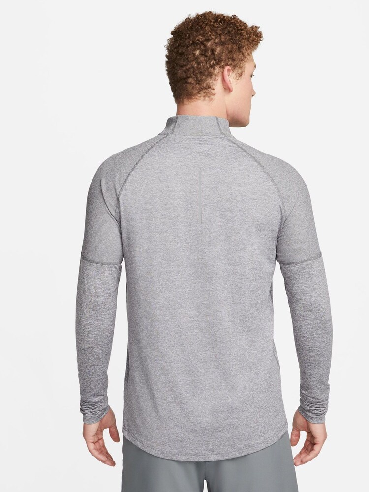 Nike Grey Element Half Zip Running Top - Image 2 of 7