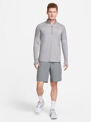Nike Grey Element Half Zip Running Top - Image 3 of 7