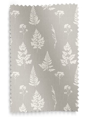 Emily Bond Pebble Grey 100% Cotton Tynesfield Made to Measure Roman Blinds - Image 5 of 5