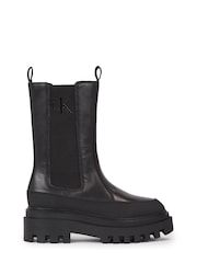 Calvin Klein Flatform Chelsea Black Boots - Image 2 of 2
