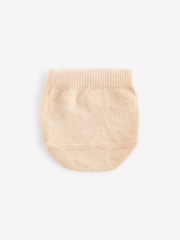 Nude/Black Toe Topper Half Socks 2 Pack - Image 5 of 7