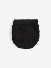 Nude/Black Toe Topper Half Socks 2 Pack - Image 6 of 7