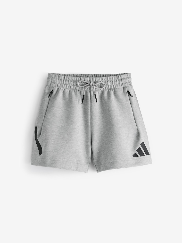 adidas Grey Z.N.E Shorts - Image 7 of 7