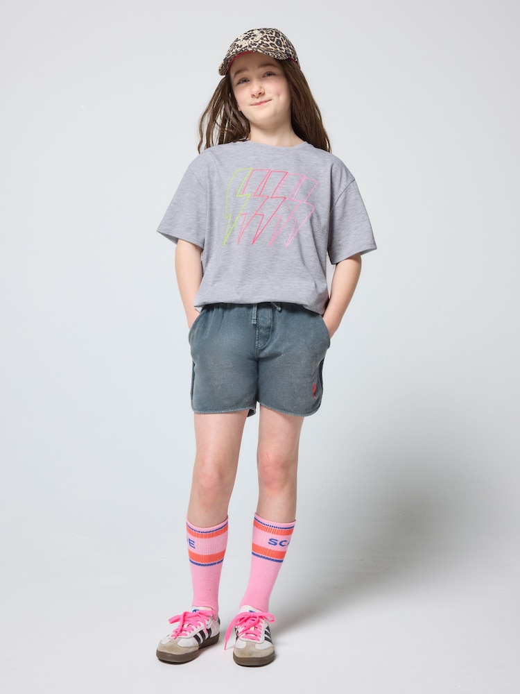 SCAMP & DUDE Multi Bolt T-Shirt - Bilde 1 av 2