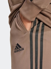 rjava - adidas 3-črtast; progast Tricot Tracksuit - Slika 6 iz 9