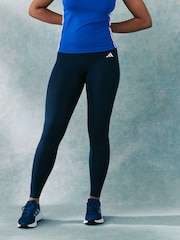 adidas Blue Optime Essentials Leggings - Image 1 of 4